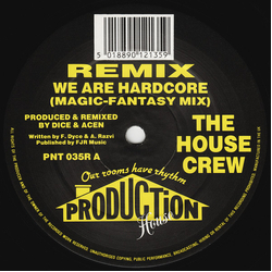 The House Crew We Are Hardcore / Maniac (Remixes) Vinyl 12" USED