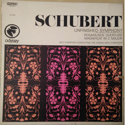 Franz Schubert / Max Goberman / The Vienna New Symphony Unfinished Symphony / Rosamunde Overture / Magnificat In C Major Vinyl LP USED