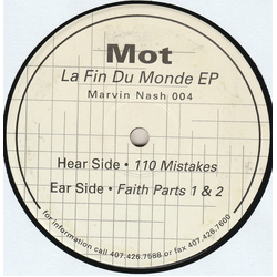 Mot La Fin Du Monde EP Vinyl 12" USED