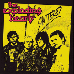 The Exploding Hearts Shattered Vinyl LP USED