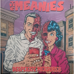 The Meanies Desperate Measures Vinyl LP USED