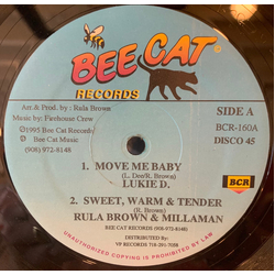 Lukie D / Rula Brown / Miller Man Move Me Baby / Sweet, Warm & Tender / Ruggu Ragga / True Love Don't Come Easy Vinyl 12" USED