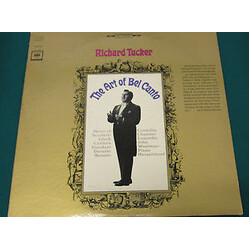 Richard Tucker (2) The Art Of Bel Canto Vinyl LP USED