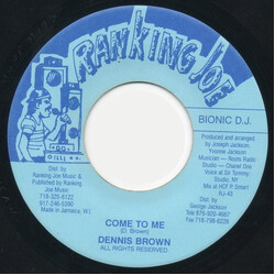 Dennis Brown Come To Me USED VINYL 7INCH