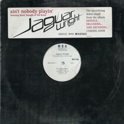 Jaguar Wright Ain't Nobody Playin' USED VINYL 12INCH 33 S RPM PROMO