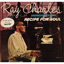 Ray Charles Ingredients In A Recipe For Soul Vinyl LP USED