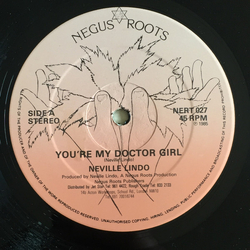 Neville Lindo You're My Doctor Girl Vinyl 12" USED