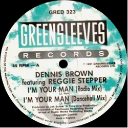 Dennis Brown / Reggie Stepper I'm Your Man Vinyl 12" USED