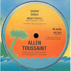 Allen Toussaint Night People Vinyl 12" USED