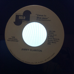 Jimmy Clanton Go, Jimmy Go / Venus In Blue Jeans Vinyl 7" USED