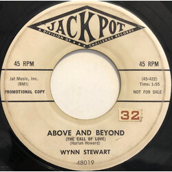Wynn Stewart Above And Beyond (The Call Of Love) Vinyl 7" USED