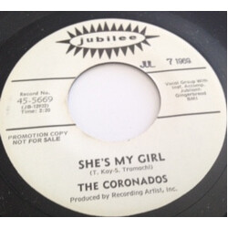 The Coronados She's My Girl USED VINYL 7INCH 45 RPM PROMO