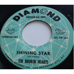 Ten Broken Hearts Shining Star/Ten Lonely Guys USED VINYL 7INCH 45 RPM SINGLE PROMO