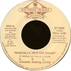 KSL Basically, He's The Champ USED VINYL 7INCH 45 RPM