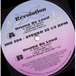 Revolution X Drums So Loud Vinyl 12" USED