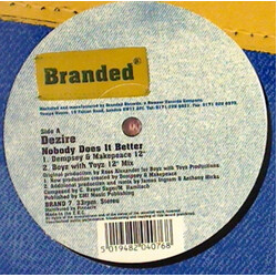 Dezire Nobody Does It Better VINYL 12" USED