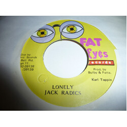Jack Radics Lonely Vinyl 7" USED