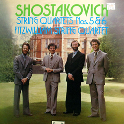 Dmitri Shostakovich / Fitzwilliam String Quartet String Quartets Nos. 5 & 6 Vinyl LP USED