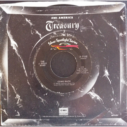 The J. Geils Band Come Back / One Last Kiss Vinyl 7" USED
