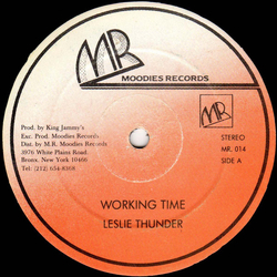 Leslie Thunder Working Time Vinyl 12" USED