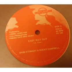 Babs Stewart / Rocky Campbell Easy Way Out Vinyl 12" USED