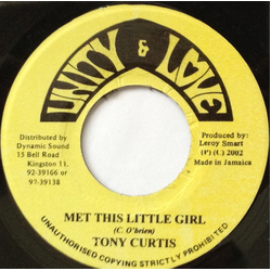 Tony Curtis Met This Little Girl Vinyl 7" USED