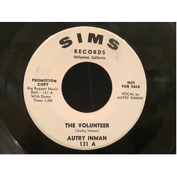 Autry Inman The Volunteer Vinyl 7" USED
