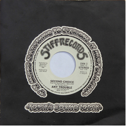 Any Trouble Second Choice / Turning Up The Heat Vinyl 7" USED