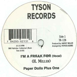 Paper Dolls Plus One I'm A Freak For Vinyl 12" USED