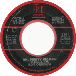 Roy Orbison Oh, Pretty Woman / Pretty Paper Vinyl 7" USED
