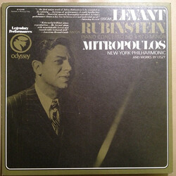 Anton Rubinstein / Oscar Levant / Dimitri Mitropoulos Piano Concerto No 4 In D Minor Vinyl LP USED