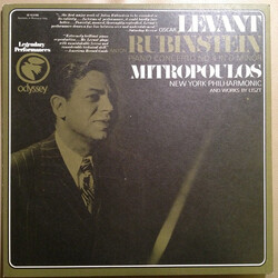 Anton Rubinstein / Oscar Levant / Dimitri Mitropoulos Piano Concerto No 4 In D Minor Vinyl LP USED