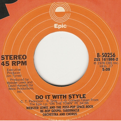 Webster Lewis Do It With Style Vinyl 7" USED