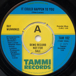 Ray Munnings It Could Happen To You / Let's Boogie Vinyl 7" USED