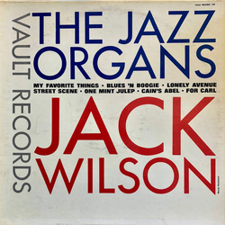 Jack Wilson The Jazz Organs Vinyl LP USED