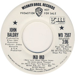 Long John Baldry Iko Iko / You Can't Judge A Book By The Cover Vinyl 7" USED