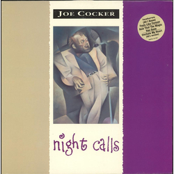 Joe Cocker Night Calls Vinyl LP USED