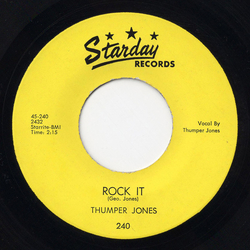 Thumper Jones Rock It / How Come It Vinyl 7" USED