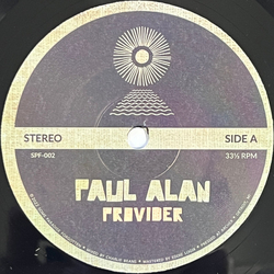 Paul Alan (5) Provider / Charlevoix Vinyl 7" USED