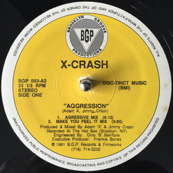 X-Crash Aggression / Stress Vinyl 12" USED