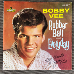 Bobby Vee Rubber Ball / Everyday Vinyl 7" USED