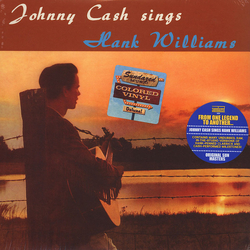 Johnny Cash Johnny Cash Sings Hank Williams Vinyl LP USED