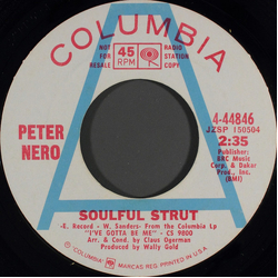 Peter Nero Soulful Strut Vinyl 7" USED