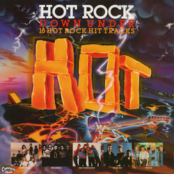 Various Hot Rock Down Under Vinyl LP USED