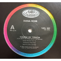 Diana Ross Touch By Touch Vinyl 12" USED