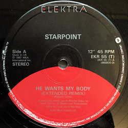 Starpoint He Wants My Body Vinyl 12" USED