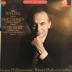 Ludwig van Beethoven / Franz Schubert / Wiener Philharmoniker / Lorin Maazel Beethoven Symphony No. 5, Op. 67 / Schubert Symphony No. 8 Vinyl LP USED