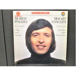Wolfgang Amadeus Mozart / Murray Perahia / English Chamber Orchestra Concerti No. 17, K. 453 G Major / No. 18, K. 456 B-Flat Major Vinyl LP USED