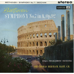 Ludwig van Beethoven / Royal Philharmonic Orchestra / Sir Thomas Beecham Symphony No. 7 in A, Op. 92 Vinyl LP USED