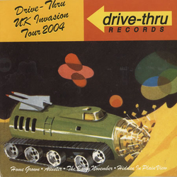 Various Drive-Thru UK Invasion Tour 2004 Vinyl 7" USED